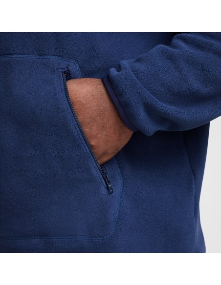 Nike Club Men's Winterized Pullover Hoodie Midnight NavyWhite FZ0660410 MBS