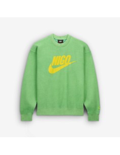 Nike x Nigo NRG Fleece Crew Sweatshirt Green FV5941310 MBS