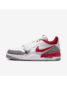 Jordan Legacy 312 Low White Cement Gym Red Women's FQ7827106 MBS