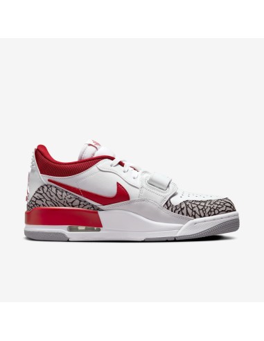 Jordan Legacy 312 Low White Cement Gym Red Women's FQ7827106 MBS