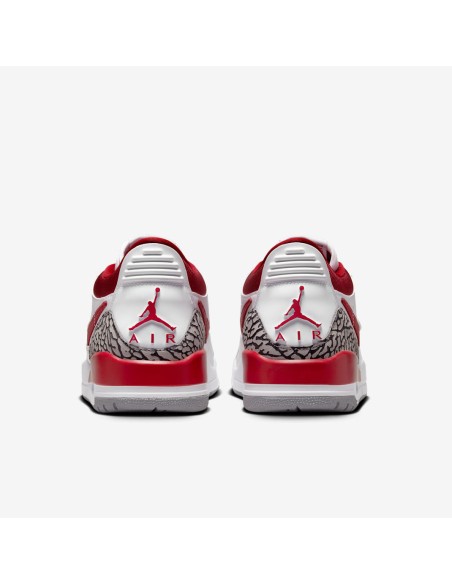 Jordan Legacy 312 Low White Cement Gym Red Women's FQ7827106 MBS