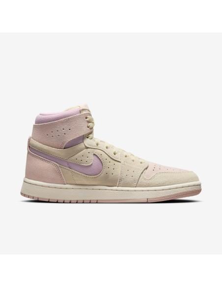 Jordan 1 High Zoom Air CMFT 2 Muslin Plum Chalk Women's DV1305100 MBS