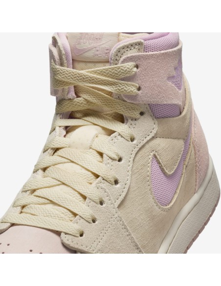 Jordan 1 High Zoom Air CMFT 2 Muslin Plum Chalk Women's DV1305100 MBS