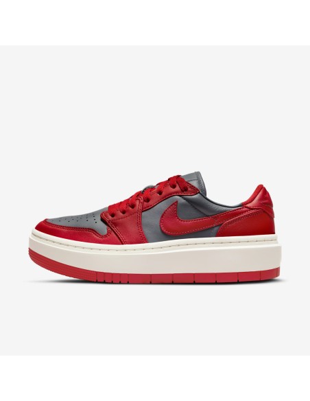 Jordan 1 Elevate Low Dark Grey Varsity Red Women's DH7004006 MBS