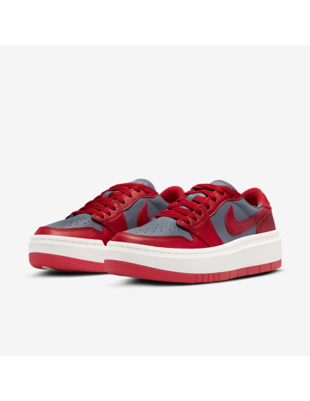 Jordan 1 Elevate Low Dark Grey Varsity Red Women's DH7004006 MBS