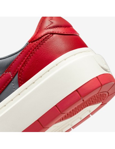 Jordan 1 Elevate Low Dark Grey Varsity Red Women's DH7004006 MBS