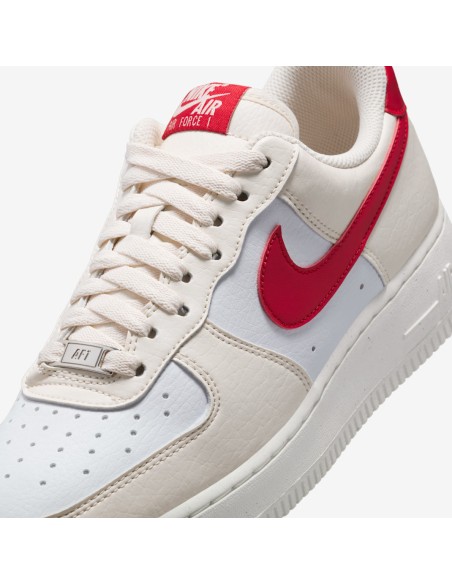 Nike Air Force 1 Low '07 Next Nature Pale Ivory University Red Women's DC9486109 MBS