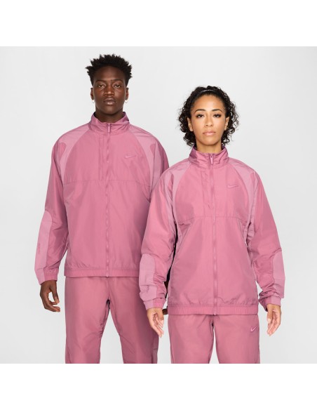 Nike x NOCTA Nylon Track Jacket 'Desert BerryElemental Pink' FN7666667 MBS