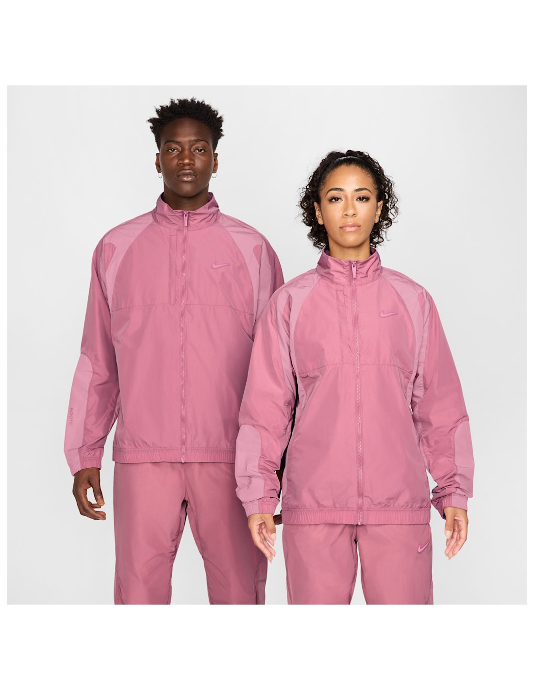 Nike x NOCTA Nylon Track Jacket 'Desert BerryElemental Pink' FN7666667 MBS