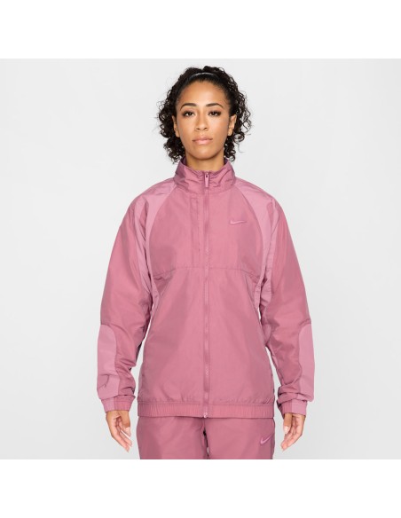 Nike x NOCTA Nylon Track Jacket 'Desert BerryElemental Pink' FN7666667 MBS