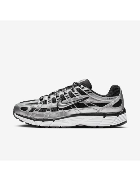 Nike P6000 Metallic Silver Black White Women's BV1021013 MBS