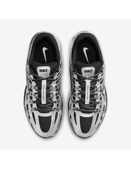 Nike P6000 Metallic Silver Black White Women's BV1021013 MBS