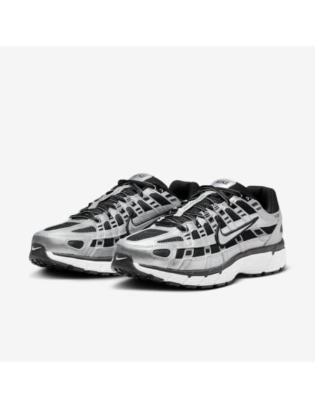Nike P6000 Metallic Silver Black White Women's BV1021013 MBS