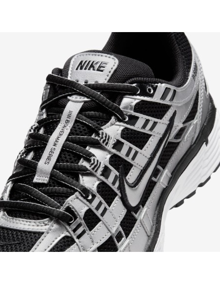 Nike P6000 Metallic Silver Black White Women's BV1021013 MBS