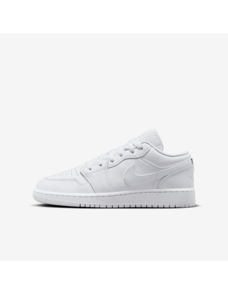Jordan 1 Low Triple White 2023 GS 553560136 MBS