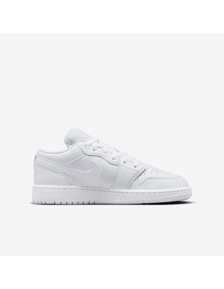 Jordan 1 Low Triple White 2023 GS 553560136 MBS