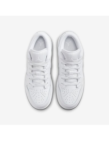 Jordan 1 Low Triple White 2023 GS 553560136 MBS
