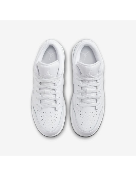 Jordan 1 Low Triple White 2023 GS 553560136 MBS