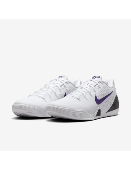Nike Kobe 9 Elite Low EM Protro White Court Purple IH1401100 MBS