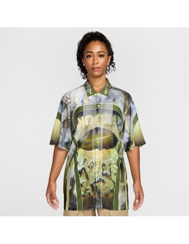 Nike x NOCTA Opal Tito Neeks Button Down PilgrimOil GreenBlack FV1939378 MBS