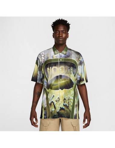 Nike x NOCTA Opal Tito Neeks Button Down PilgrimOil GreenBlack FV1939378 MBS