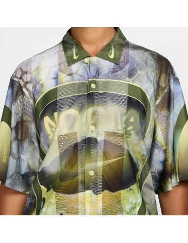 Nike x NOCTA Opal Tito Neeks Button Down PilgrimOil GreenBlack FV1939378 MBS