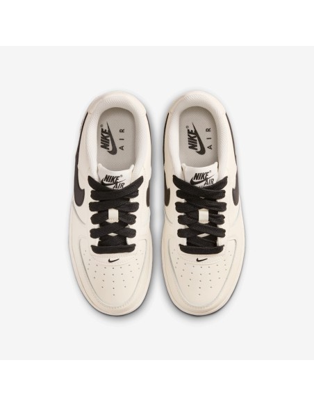 Nike Air Force 1 Low LV8 Soft Pearl Gum Black GS HQ1911002 MBS