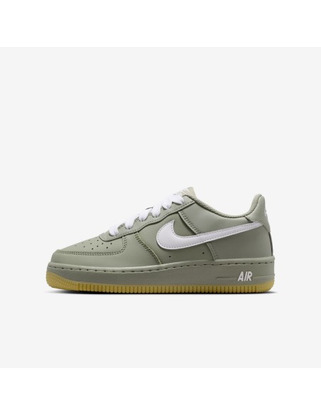 Nike Air Force 1 Low LV8 Light Army Gum White GS HQ1911300 MBS