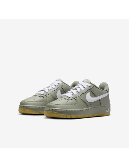Nike Air Force 1 Low LV8 Light Army Gum White GS HQ1911300 MBS