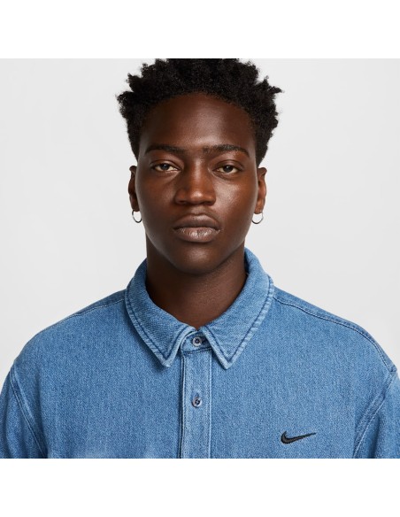 Nike x NOCTA Opal Lily Pad Denim Shirt Blue Denim FZ3260486 MBS