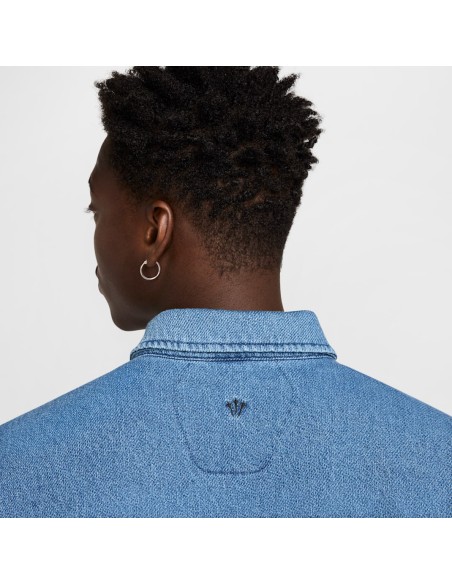 Nike x NOCTA Opal Lily Pad Denim Shirt Blue Denim FZ3260486 MBS
