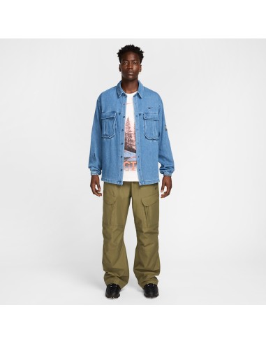 Nike x NOCTA Opal Lily Pad Denim Shirt Blue Denim FZ3260486 MBS