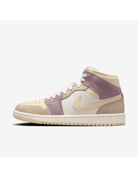 Jordan 1 Mid Light Orewood Brown Taupe Grey Women's HV2370100 MBS
