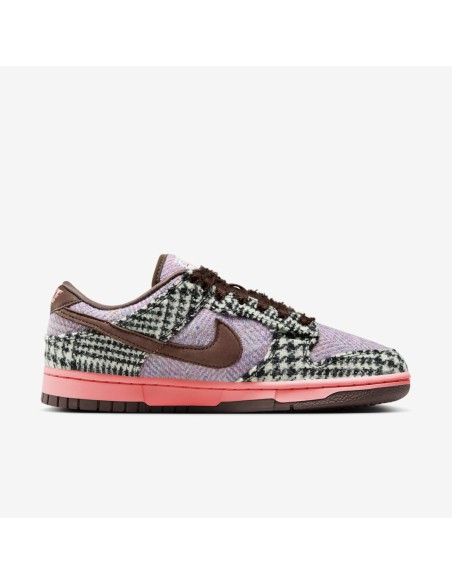 Nike Dunk Low Harris Tweed Purple Pink Women's HQ5036902 MBS