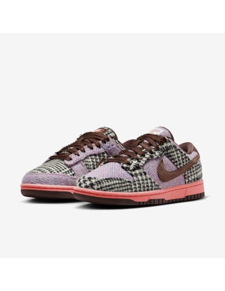 Nike Dunk Low Harris Tweed Purple Pink Women's HQ5036902 MBS