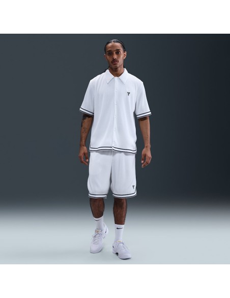 Nike What The Kobe Pleated SS Top White IB0020100 MBS