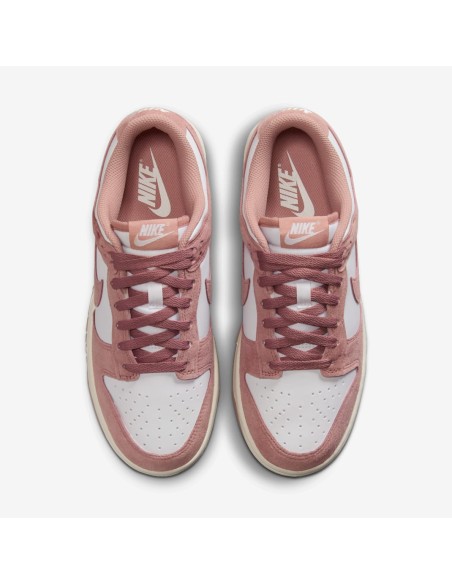 Nike Dunk Low Rose Whisper Gold Mini Swoosh Women's IB4417102 MBS