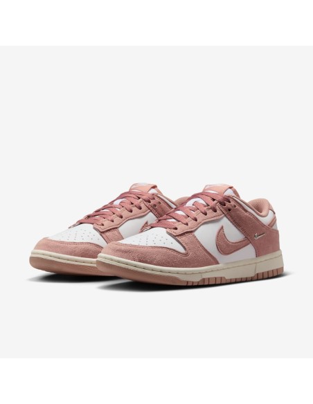 Nike Dunk Low Rose Whisper Gold Mini Swoosh Women's IB4417102 MBS