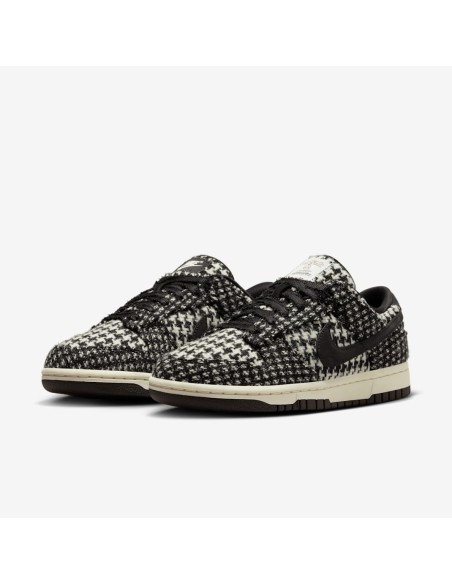 Nike Dunk Low Harris Tweed White Black Multi Women's HQ5036901 MBS