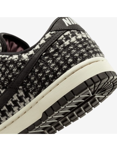 Nike Dunk Low Harris Tweed White Black Multi Women's HQ5036901 MBS