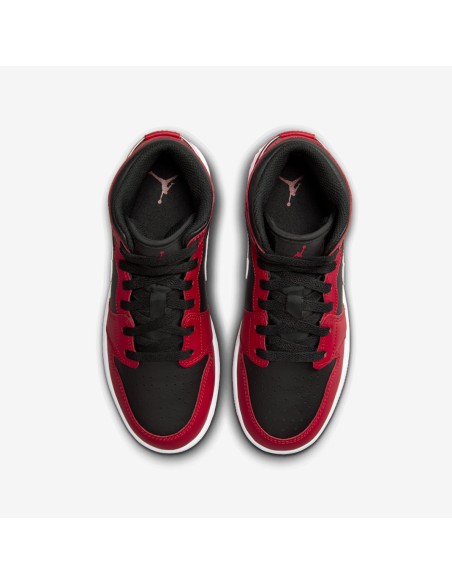 Jordan 1 Mid Gym Red Black White GS DQ8423061 MBS