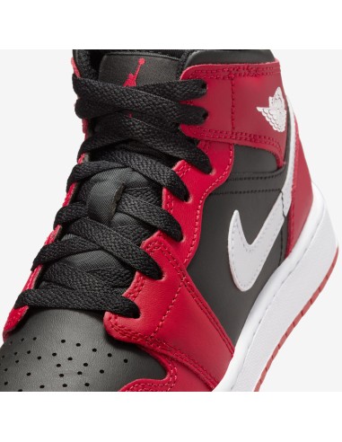 Jordan 1 Mid Gym Red Black White GS DQ8423061 MBS
