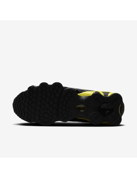 Nike Shox TL Black Dynamic Yellow Metallic Silver CN0151002 MBS