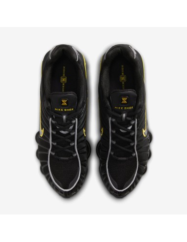 Nike Shox TL Black Dynamic Yellow Metallic Silver CN0151002 MBS