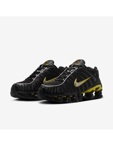 Nike Shox TL Black Dynamic Yellow Metallic Silver CN0151002 MBS