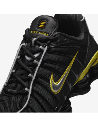 Nike Shox TL Black Dynamic Yellow Metallic Silver CN0151002 MBS