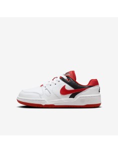 Nike Full Force Low White Black Team Orange Mystic Red GS FV5929100 MBS