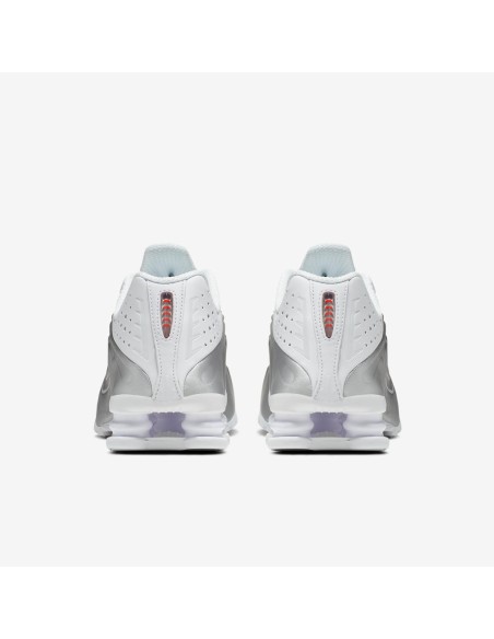 Nike Shox R4 White Metallic Silver Women's AR3565101 MBS