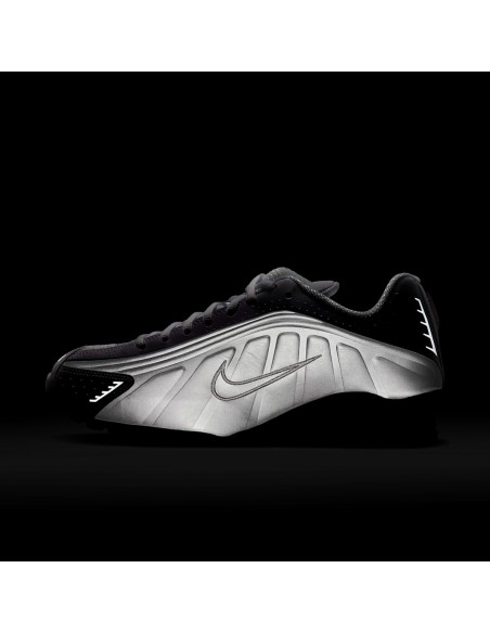 Nike Shox R4 White Metallic Silver Women's AR3565101 MBS