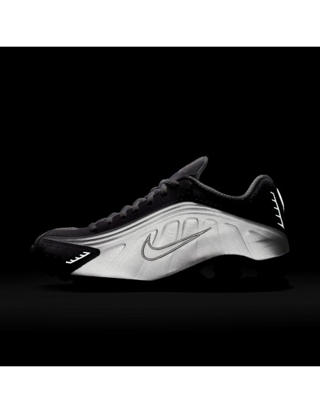 Nike Shox R4 White Metallic Silver Women's AR3565101 MBS